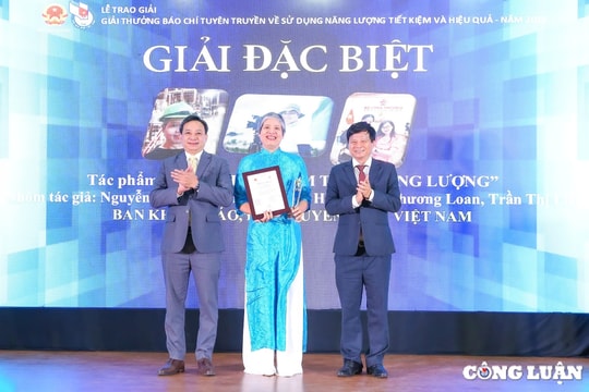 Tôn vinh những tác giả có tác phẩm xuất sắc viết về sử dụng năng lượng tiết kiệm