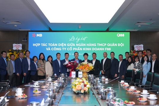 MB cùng F88 cung cấp giải pháp tài chính toàn diện tại 850+ điểm giao dịch của F88