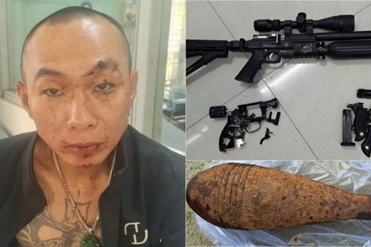 Bắt nhóm tội phạm ma túy, nổ súng chống trả lực lượng Công an