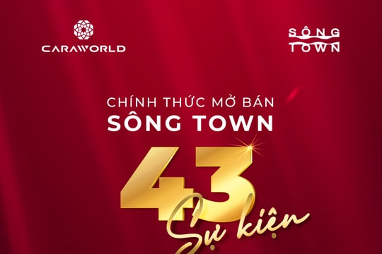 43 sự kiện mở bán Sông Town – CaraWorld diễn ra đồng loạt trên toàn quốc