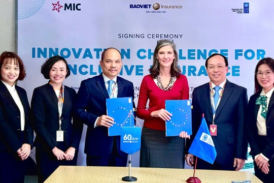 Lễ ký kết thỏa thuận hỗ trợ giữa UNDP và Bảo hiểm Bảo Việt: Thúc đẩy giải pháp bảo hiểm toàn diện cho cộng đồng