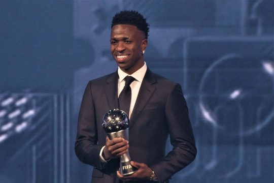 Vinicius Junior giành giải thưởng FIFA The Best 2024