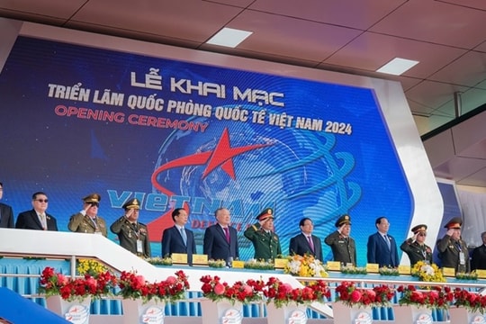 Khai mạc Triển lãm Quốc phòng quốc tế Việt Nam 2024: Vì hòa bình, hữu nghị, hợp tác cùng phát triển