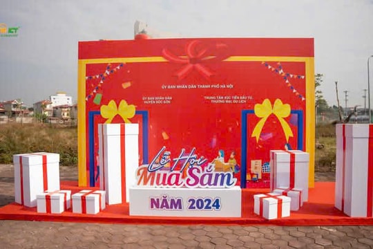 Lễ hội mua sắm nông sản và quảng bá văn hóa gắn kết du lịch tại Sóc Sơn