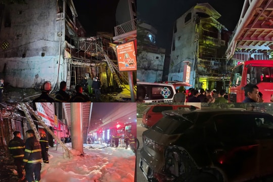 Hiện trường kinh hoàng đám cháy tại quán hát khiến 11 người tử vong