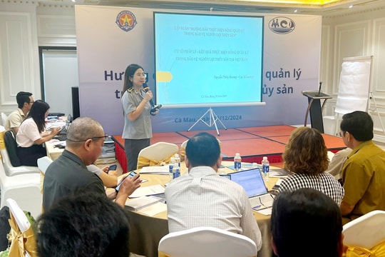 Khoảng 160.000ha biển được đồng quản lý bảo vệ nguồn lợi thủy sản