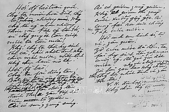 Lời kêu gọi toàn quốc kháng chiến: Tiếng nói của dân tộc khát khao hòa bình