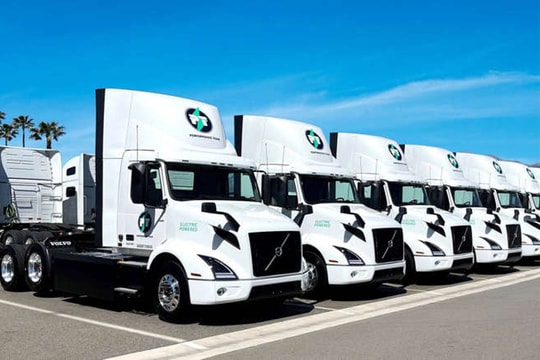 Xe tải điện cách mạng hóa ngành giao hàng