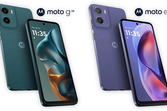 Motorola ra mắt Moto G05 và E15: Điện thoại giá rẻ, hiệu suất ấn tượng