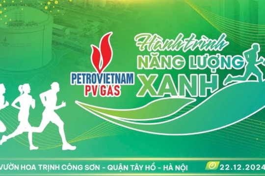 Khởi động giải chạy Marathon: PV GAS - Hành trình năng lượng xanh
