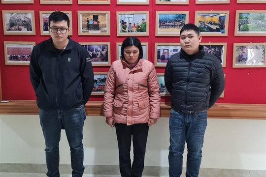 Bắt tạm giam nhóm đối tượng cho vay lãi nặng ở Hà Giang