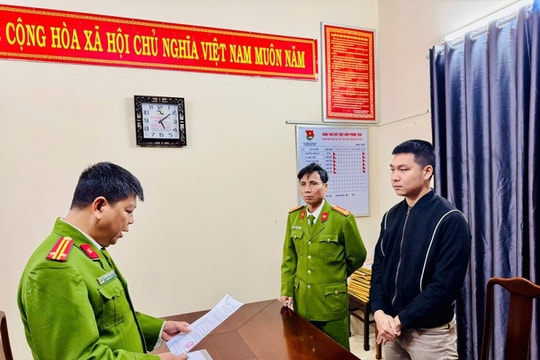 Bắt đối tượng kêu gọi góp vốn đầu tư thu lợi nhuận để chiếm đoạt 6,2 tỷ đồng