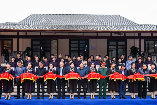 Thủ tướng Phạm Minh Chính chúc Làng Nủ, Nậm Tông, Kho Vàng sớm trở thành 'Thôn kiểu mẫu' - 'làng hạnh phúc'