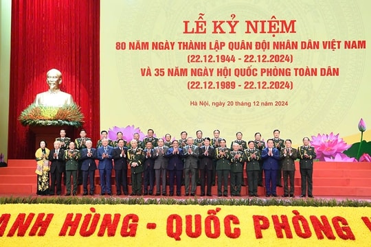 Thư cảm ơn của Quân ủy Trung ương - Bộ Quốc phòng