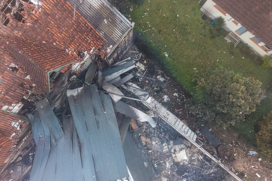 Máy bay đâm vào thành phố du lịch Brazil, ít nhất 10 người thiệt mạng