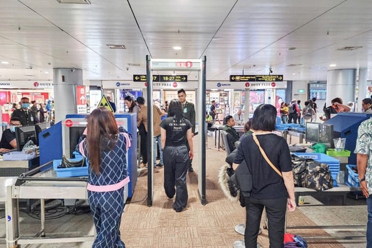 Bảo đảm an ninh, an toàn hàng không dịp cao điểm vận tải Tết 2025