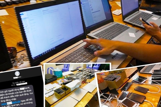 Cao điểm tấn công, trấn áp tội phạm sử dụng công nghệ cao, lợi dụng không gian mạng lừa đảo chiếm đoạt tài sản