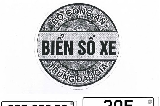 Cách nhận diện biển số xe được áp dụng từ năm 2025