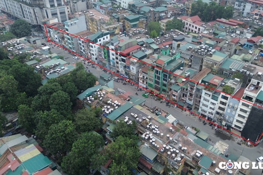 Hà Nội: Cận cảnh dự án đường Phương Mai - sông Lừ 'vướng' giải phóng mặt bằng