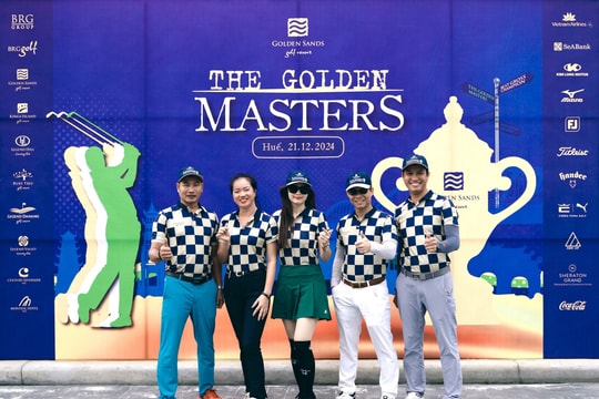 Sự kiện gôn đầu tiên trên sân gôn thử thách nhất Việt Nam Golden Sand Golf Resort Huế mang tên The Golden Masters