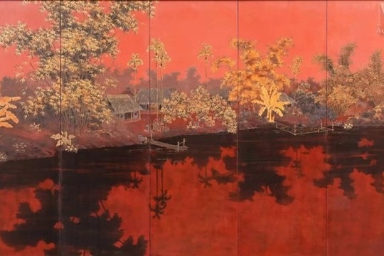 Ra mắt cuốn sách về 'di sản sơn mài' của họa sĩ Trần Phúc Duyên