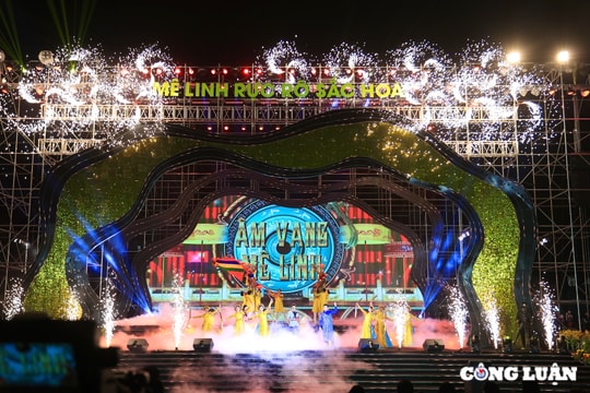 Đặc sắc đêm khai mạc Festival hoa Mê Linh lần thứ 2 năm 2024