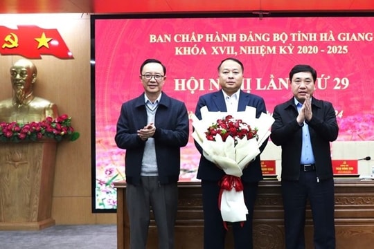 Giám đốc Công an tỉnh Hà Giang giữ chức Phó bí thư Tỉnh ủy