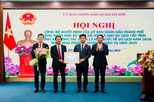 Hải Phòng công nhận Khu du lịch Đồ Sơn là Khu du lịch cấp tỉnh