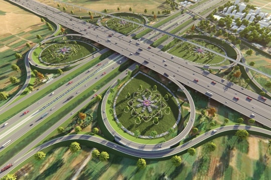 Vốn đầu tư đường vành đai 4 Hà Nội giảm gần 3.000 tỷ đồng sau rà soát