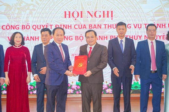 Hải Phòng thành lập Đảng bộ thành phố Thủy Nguyên