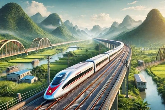 Tháng 12/2027, dự kiến khởi công đường sắt cao tốc Bắc - Nam