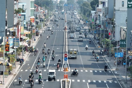 Dự án đường hơn 1.200 tỷ đồng ở cửa ngõ phía Tây TP HCM sắp thông xe