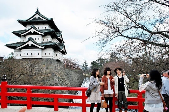 Khách quốc tế đến Nhật Bản tăng cao chưa từng có