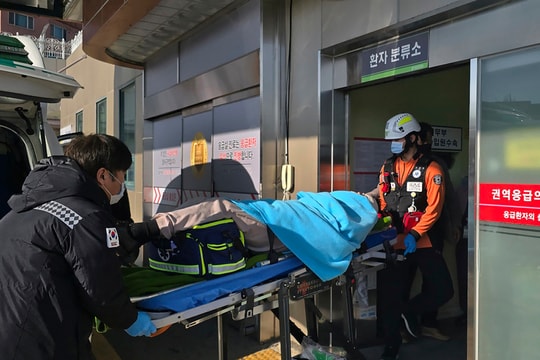 Tai nạn máy bay Hàn Quốc: Hầu hết hành khách thiệt mạng, gồm 173 người Hàn Quốc và 2 người Thái Lan