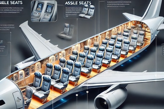 Vị trí ngồi an toàn nhất trên máy bay là ở đâu?