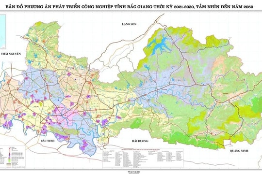 Công bố điều chỉnh Quy hoạch tỉnh Bắc Giang thời kỳ 2021-2030, tầm nhìn đến năm 2050