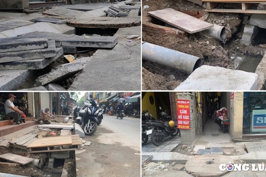 Hà Nội yêu cầu đơn vị thi công thực hiện hoàn trả vỉa hè, lòng đường trong dịp Tết