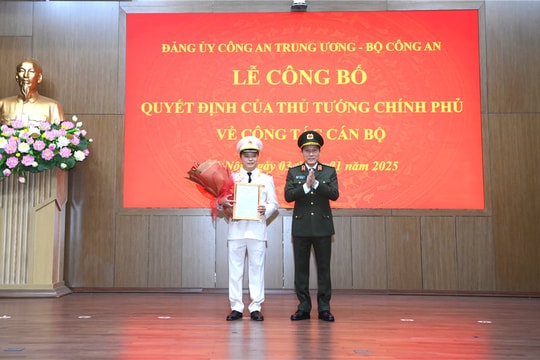 Thiếu tướng Đặng Hồng Đức giữ chức Thứ trưởng Bộ Công an