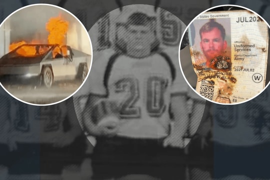 Đối tượng cho nổ xe Tesla Cybertruck bên ngoài khách sạn Trump International có thể là lính Mỹ