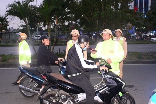 Hải Phòng: Phát hiện và xử lý hơn 31.000 trường hợp vi phạm nồng độ cồn khi tham gia giao thông