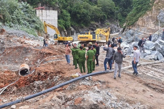 Tìm thấy thi thể 2 nạn nhân cuối cùng trong vụ tai nạn Thủy điện Đăk Mi 1