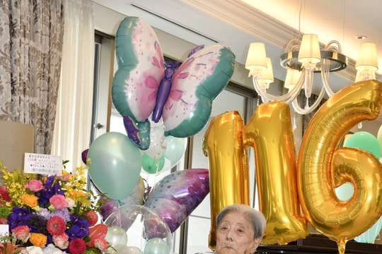 Người già nhất thế giới qua đời ở tuổi 116