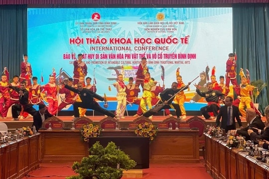 Xây dưng hồ sơ đưa võ cổ truyền Bình Định vào danh sách di sản văn hóa của nhân loại