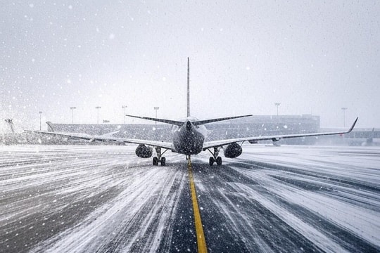 Tuyết rơi dày làm gián đoạn các chuyến bay ở Vương quốc Anh và Đức