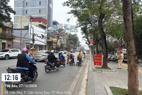 Nam Định: Triển khai nhiều biện pháp giúp kéo giảm tai nạn giao thông trên cả 3 tiêu chí