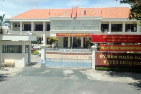 An Giang: Chuyển một số vụ việc có dấu hiệu vi phạm tại huyện Châu Phú sang cơ quan điều tra