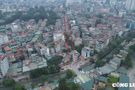 Hà Nội: Dự án đường hơn 325m Phương Mai - sông Lừ tiếp tục lùi đích đến năm 2025