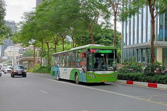 Transerco dự kiến thí điểm vận hành xe buýt điện từ ngày 1/2