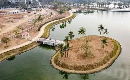 Công viên hồ Phùng Khoang sẽ phục vụ nhân dân trước ngày 20/01