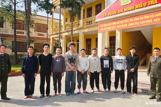 Hải Dương: Bắt giữ 9 đối tượng nhập cảnh trái phép